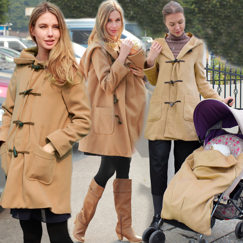 Manteau de portage duffle coat avec chancelière | SWEET MOMMY