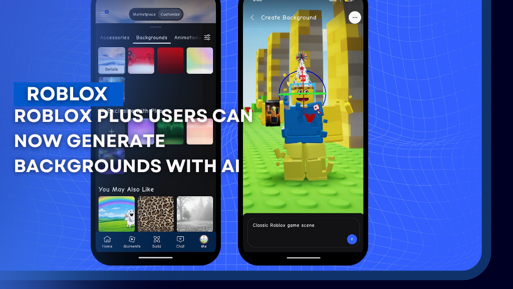 Roblox Plus Users Can Now Generate Backgrounds With AI