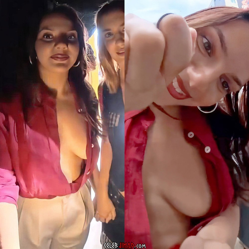 dafne-keen-side-boob-no-bra