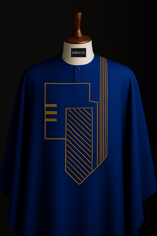 Elegant Agbada design by FAWLUX Nigeria