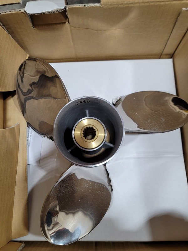 Suzuki Stainless Props Brand New
