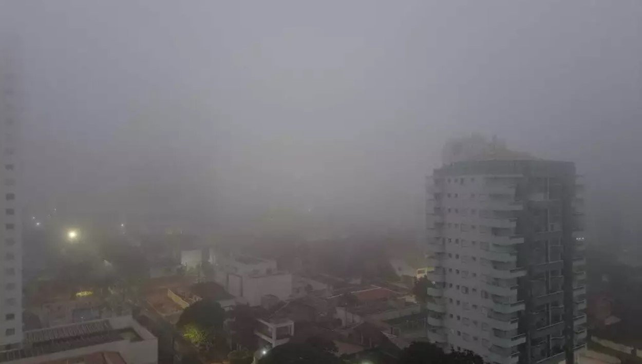 Campo Grande nesta manhã de segunda-feira