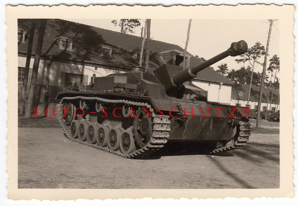 Wehrmacht Stug Sturmgeschütz Langrohr Jüterbog K