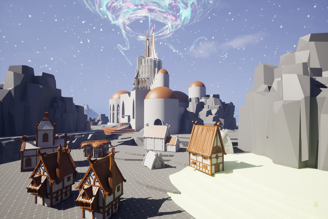 Castle Exterior Blockout