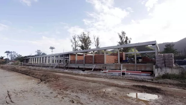 Obras no CT do Flamengo