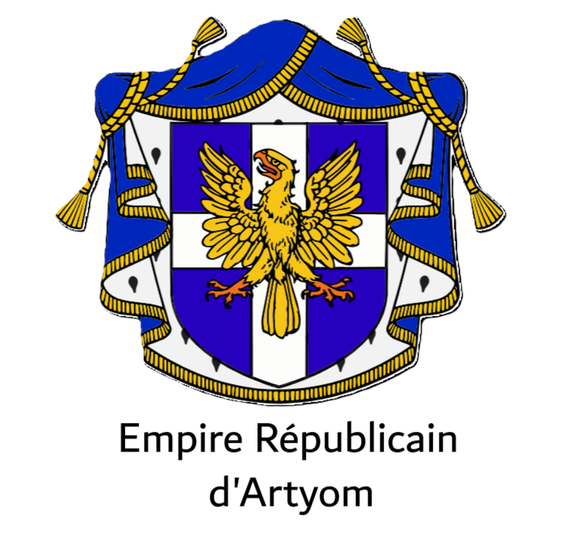 Armoiries officielles de l'Empire Républicain d'Artyom.