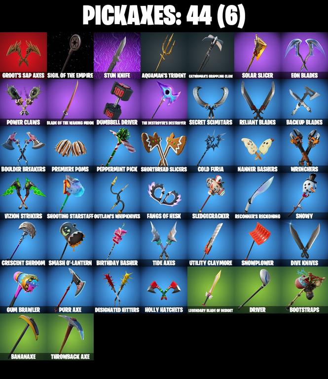 pickaxes comp