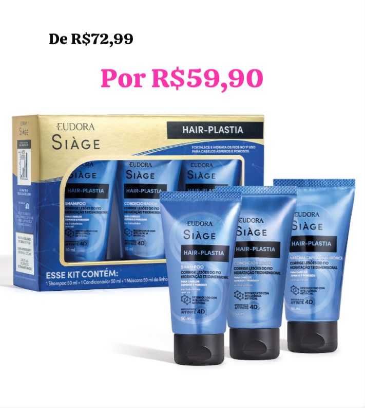 Kit Siàge Mini Hair Plastia