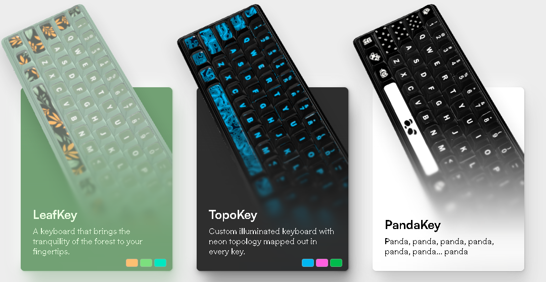 3D Product Cards design preview