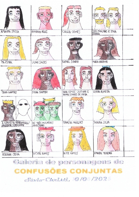 09 Galeria de personagens de Confusões Conjuntas parte 3 de 5