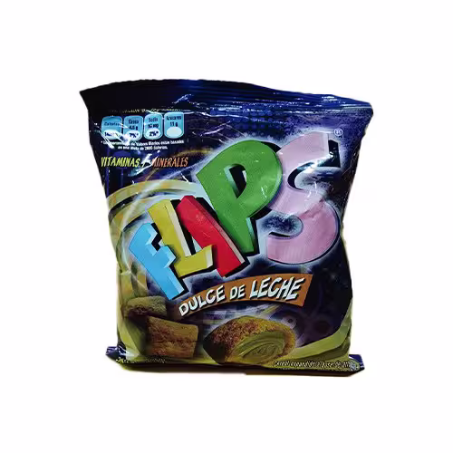 Flips Dulce De Leche Bolsa 120 Gr. 