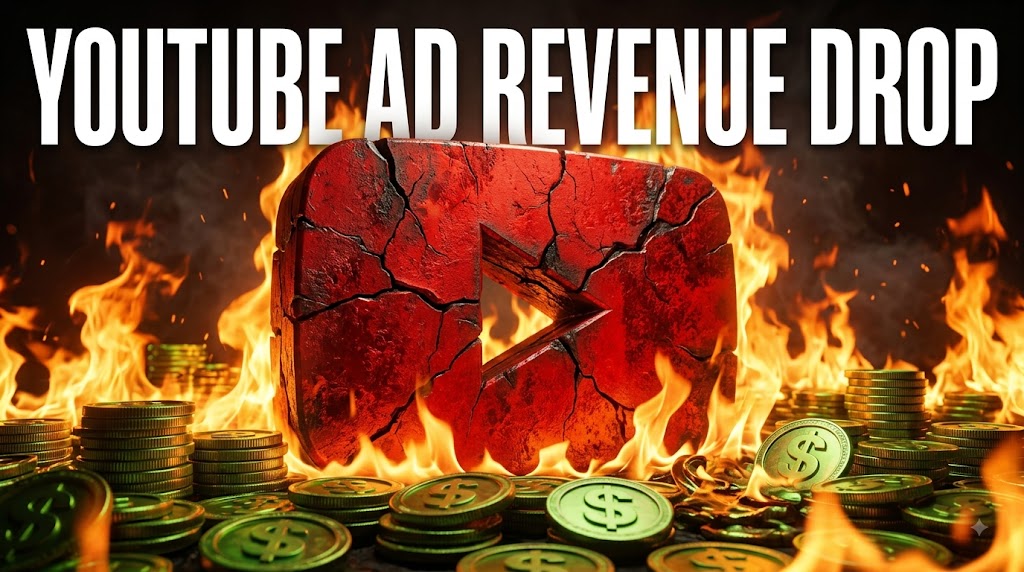 AI-generated example result for the youtube-thumbnail prompt: Creator & Lifestyle YouTube Thumbnail AI Prompt #23 – Single-Scene Composition