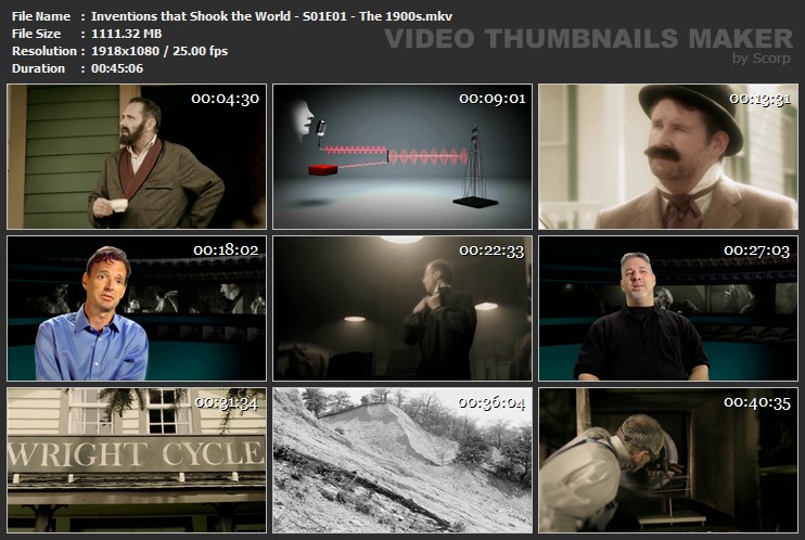 Inventions that Shook the World - S01E01 - The 1900s.mkv