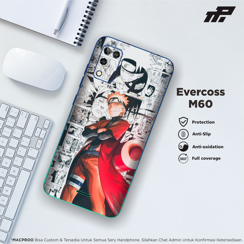 Garskin Handphone Evercoss M60 Naruto Lazada Indonesia