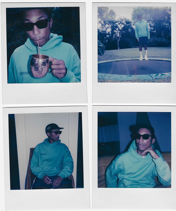 Pharrell Williams Polaroids