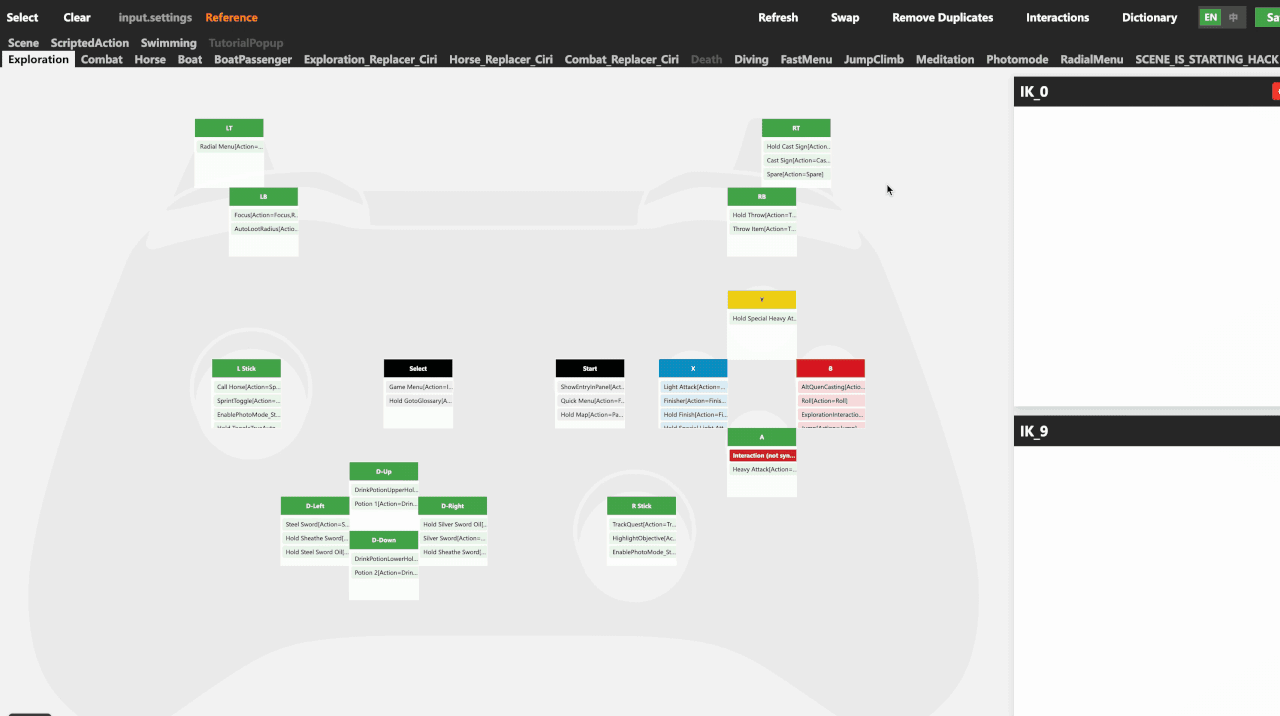 Witcher 3 Combat Controls Controller Setting - input settings - GUI Tool at The Witcher 3 Nexus ...