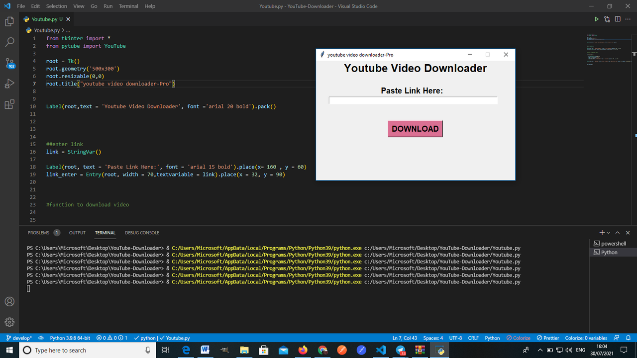 GitHub - priscillahnalubega/YouTube-downloader