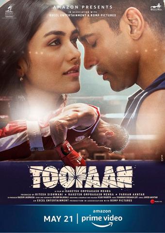 Toofaan (2021) Hindi 480p HDRip x264 AAC 400MB ESub