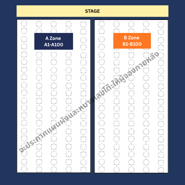 แผนผังโต๊ะจีน