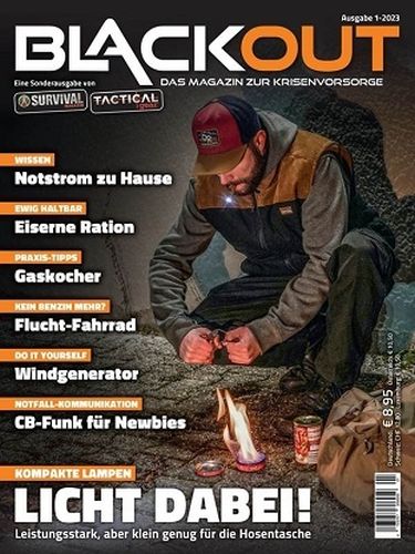 Cover: Blackout Das Magazin zur Krisenvorsorge No 01 2023