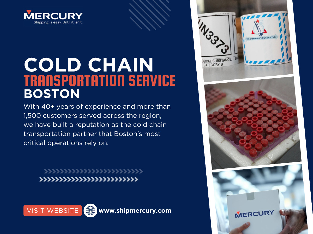Cold Chain Transportation Service Boston