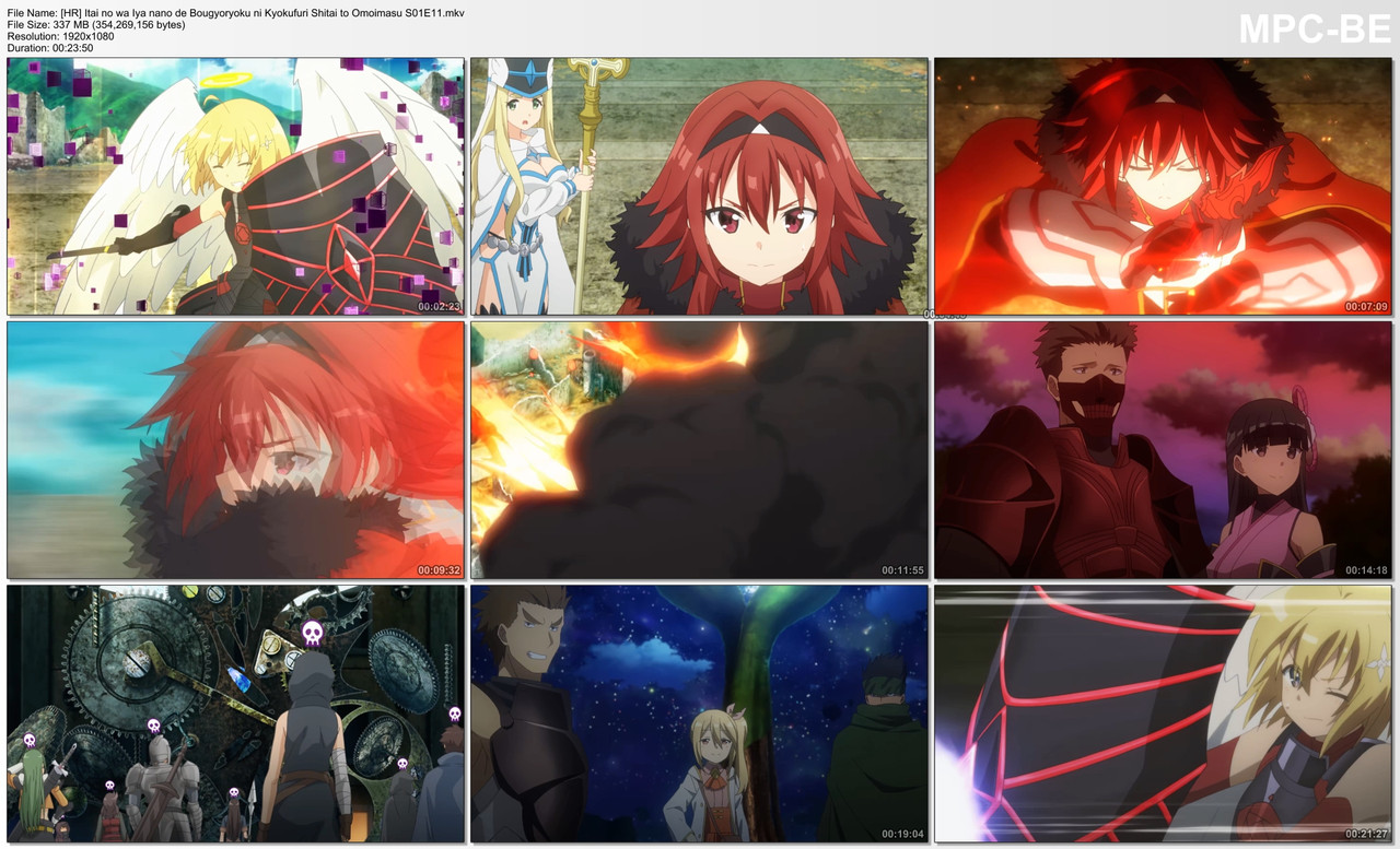 HR BOFURI Itai no wa Iya nano de Bougyoryoku ni Kyokufuri Shitai to Omoimasu 11 1080p HEVC HR GZ