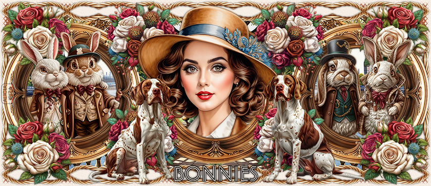 Elegant Rabbits bonnies