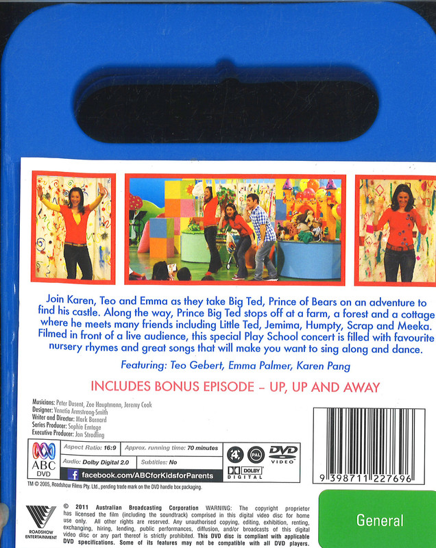 798 NEW SEALED DVD Region 4 PLAY SCHOOL - Bild 2 von 2