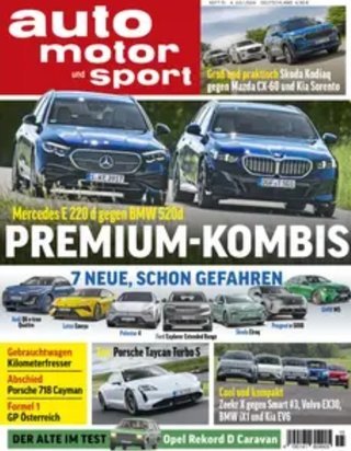 Cover: Auto Motor und Sport Magazin No 15 vom 04  Juli 2024
