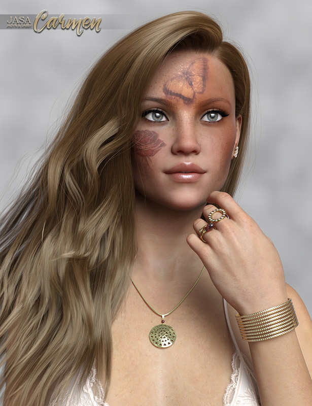 JASA Carmen for Genesis 8 and 8.1 Female JASA Carmen for Genesis 8 and 8.1 Female
