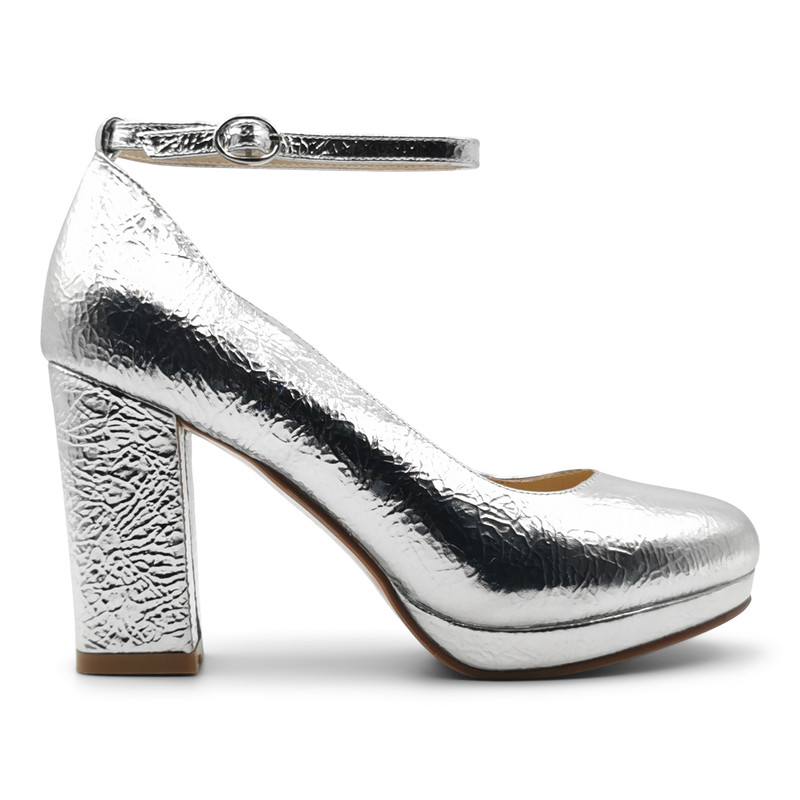 Zapatos de fiesta plata | Ripley.com