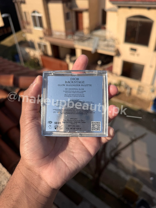 Dior Backstage Glow Maximizer face Palette shade# 001 - image 4