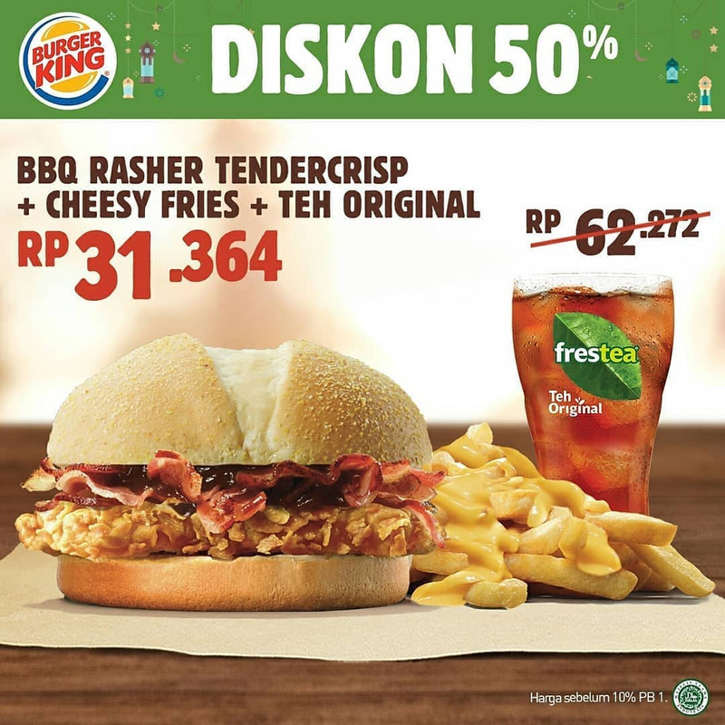 Promo Burger King Kupon Juni 2019