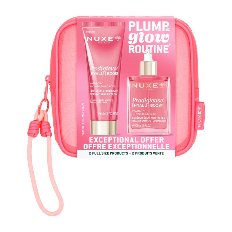 NUXE PRODIGIEUSE BOOST Plump Glow Routine Réf VNM02434 ean3264680046735