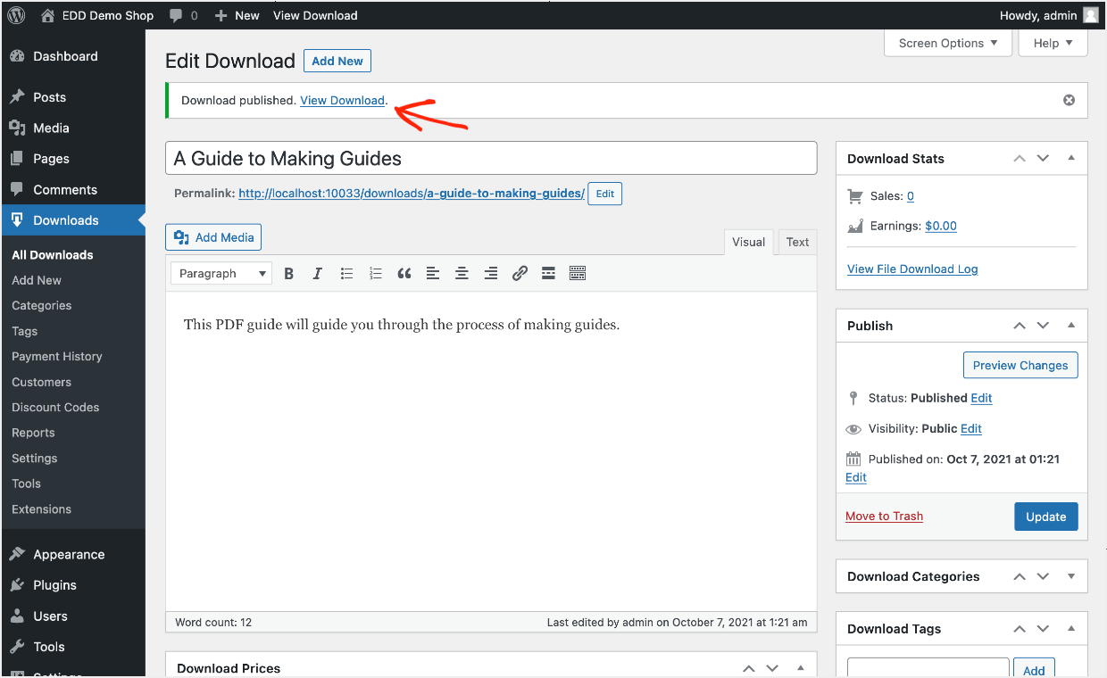 How can you have your lead magnet downloaded
