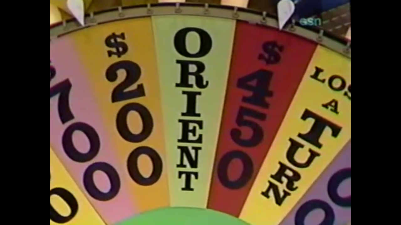 S6 E1105 1989 04 03 Tammie Janice Randy R2 Wheel PRIZE ORIENT S6