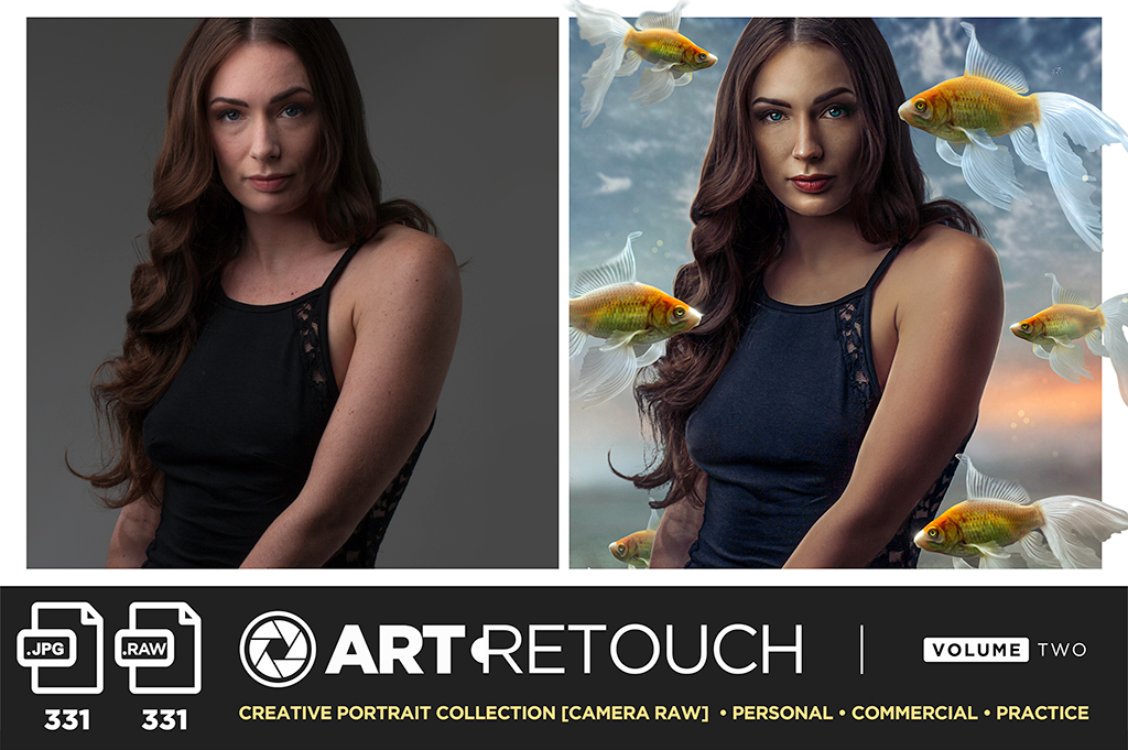 Neo Stock Art Retouch Portrait Bundle Volume 2