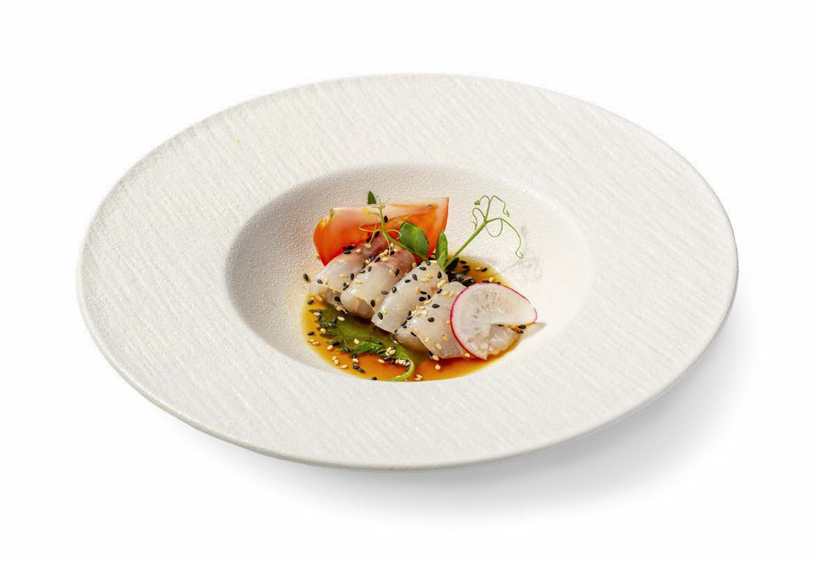 78. Carpaccio branzino - 6 pezzi