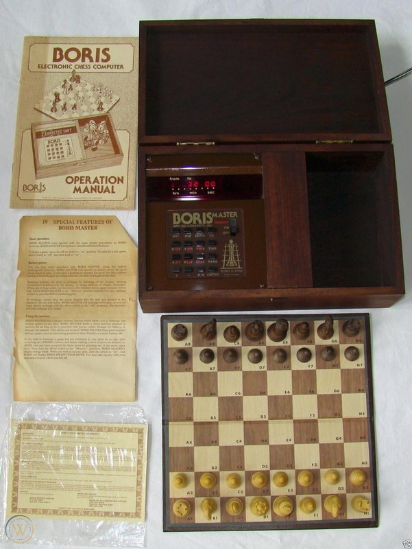 Boris 1977 Applied Concepts Electronic Chess Computer Vintage-boris-master-electronic-chess-1-f941805f6c0711be16e08bab8b9435dc