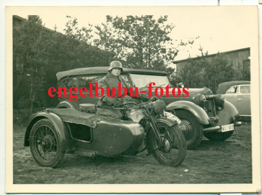 Kampfgeschwader 77 - MOTORRAD   BEIWAGEN (WL-471