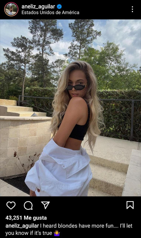 Aneliz Aguilar roba miles de suspiros con su nuevo look