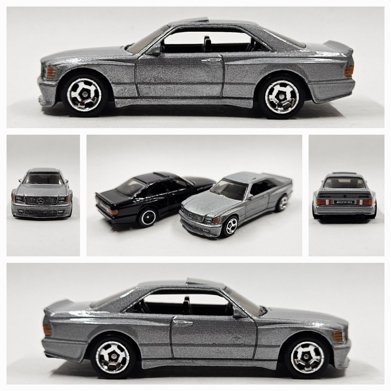 HotWheels #HKK85 - '89 Mercedes-Benz 560SEC AMG