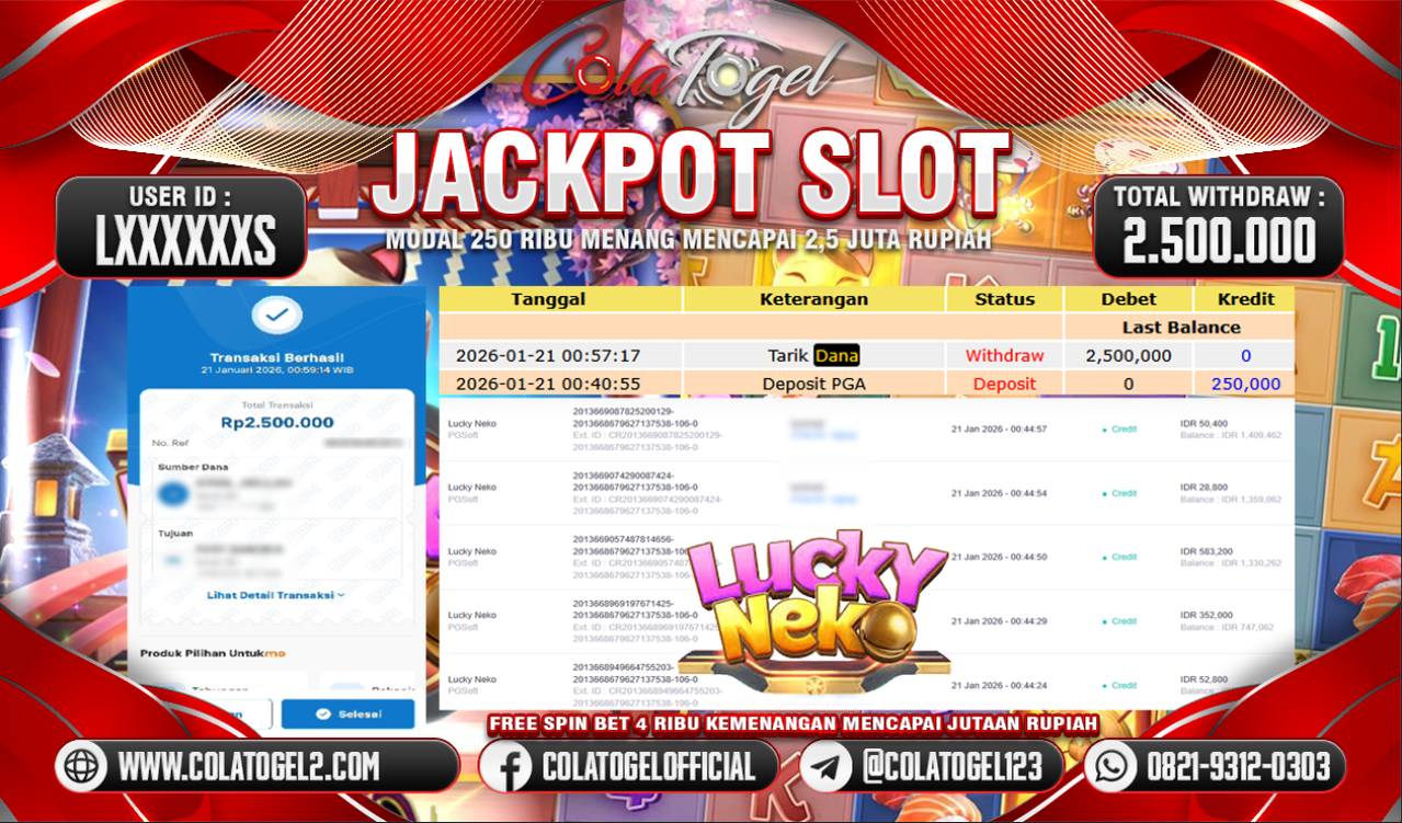 JACKPOT SLOT GACOR!!