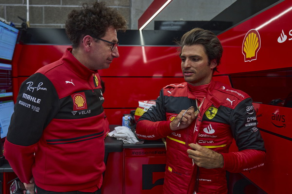 carlos sainz ferrari gp singapore f1