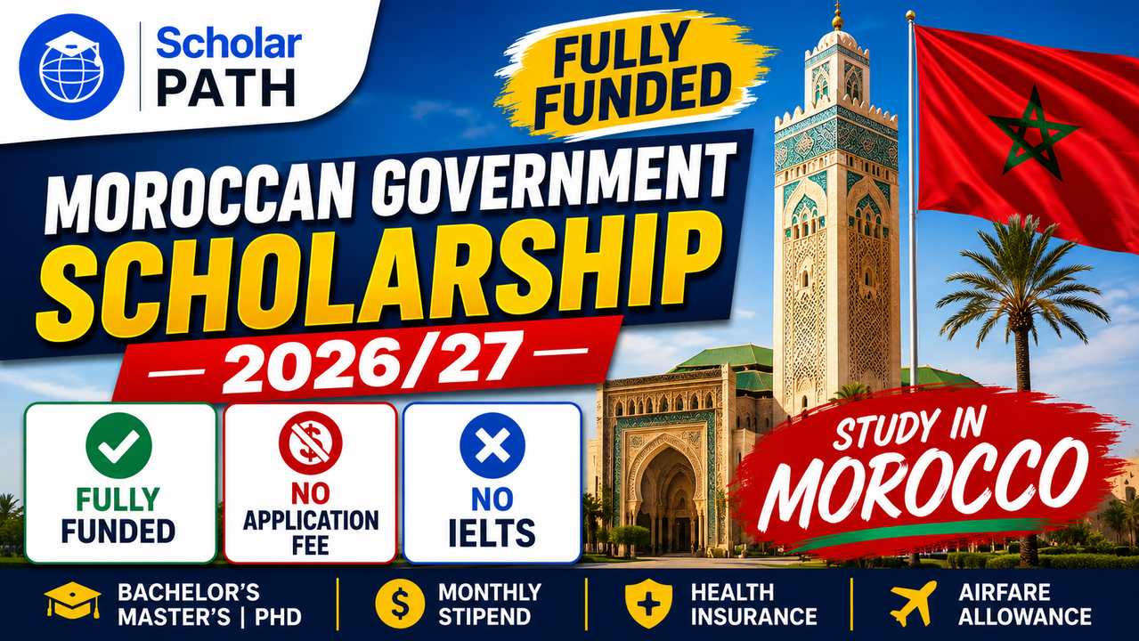 Moroccan Government International Scholarship 2026/2027