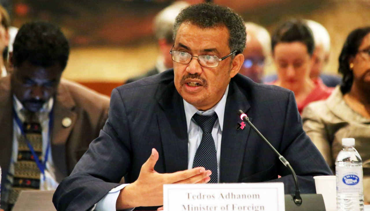 Tedros Adhanom as Ministry of Foreign Affairs of the Derg