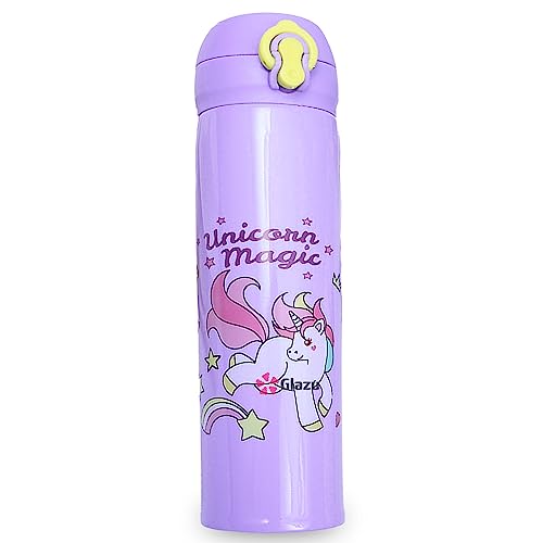Unicorn Steel Bottle Purple