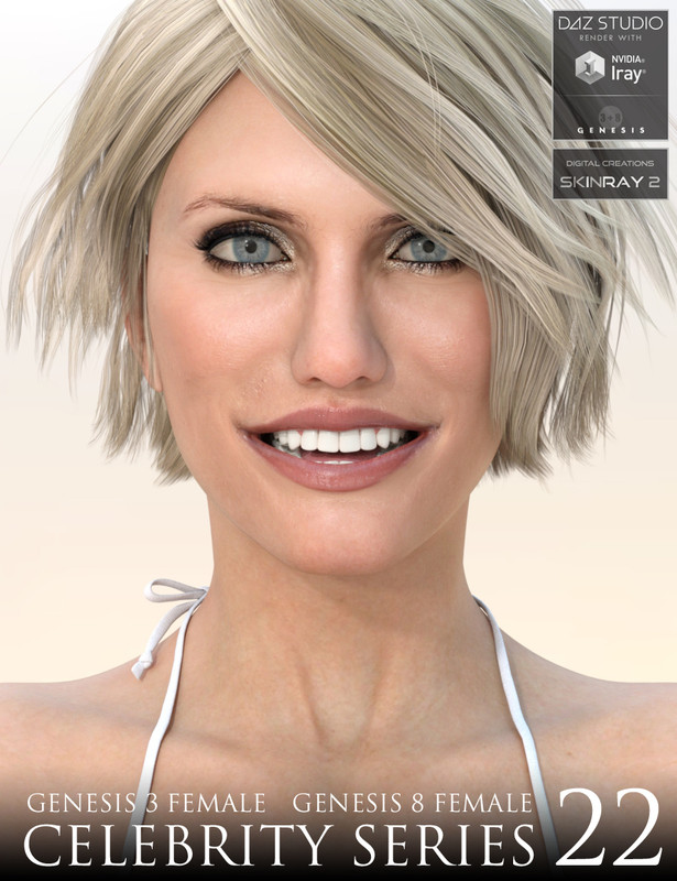 Celebrity Series 22 for Genesis 3 Female and Genesis 8 Female