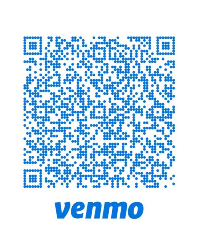 Venmo QR Code for Donation