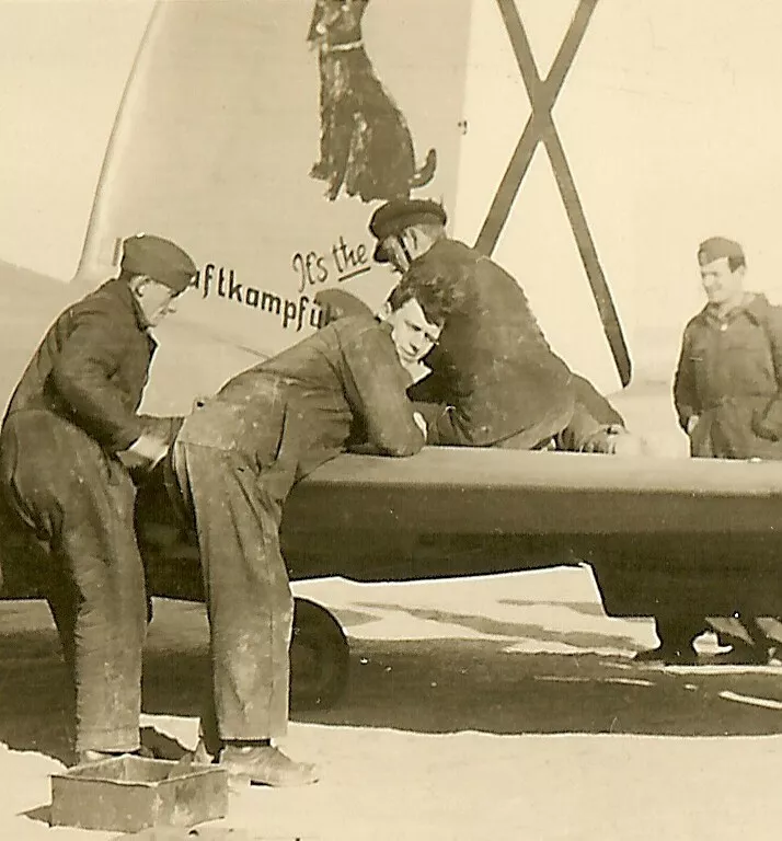 RARE! Luftwaffe LEGION CONDOR Heinkel He-111 Bombers Bombing Target (#2)!!!-- (3)